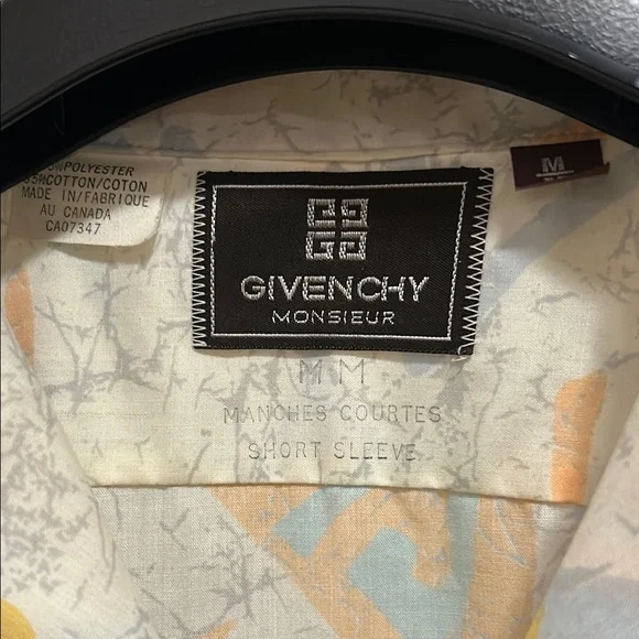 Givenchy Multicolor Abstract Pattern Shirt - Picture 2 of 3